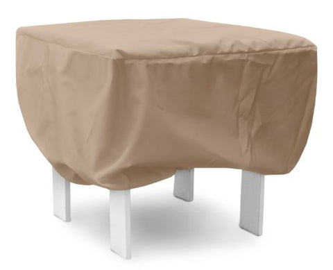 KoverRoos Weathermax 44266 40-Inch Square Table Cover, 41 by 41 by 18-Inch, Toast