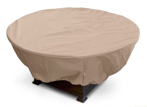 KoverRoos Weathermax 43067 Large Firepit Cover, 45-Inch Diameter by 21-Inch Height, Toast