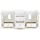 Fresca Windsor 60&#34; Matte White Traditional Double Sink Bathroom Cabinet