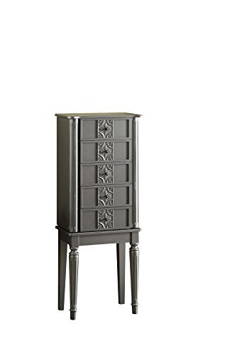 ACME Tammy Jewelry Armoire - - Light Blue