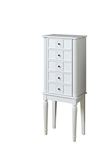 ACME Tammy Jewelry Armoire - - White