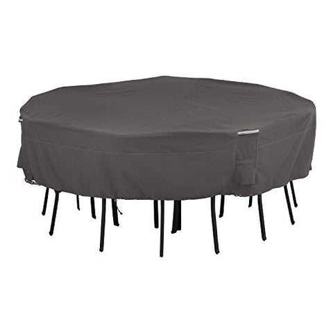 SQUARE TABLE/CHAIR COVER TAUPE - 1SZ - 3CS