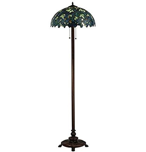 63InchH Nightfall Wisteria Floor Lamp