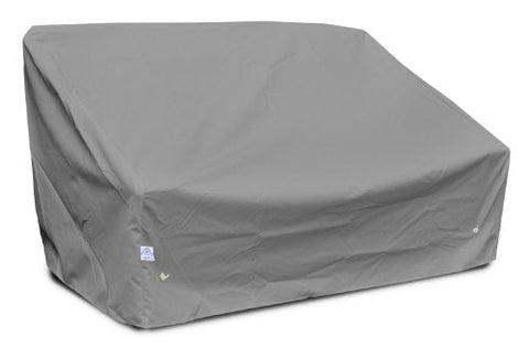 KoverRoos Weathermax 89550 Deep Highback Loveseat/Sofa Cover, 60-Inch Width by 35-Inch Diameter by 35-Inch Height, Charcoal