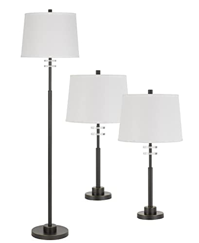 150W 3 Way Table And Floor Lamp. 1 Floor And 2 Table Lamps Packed in One Box