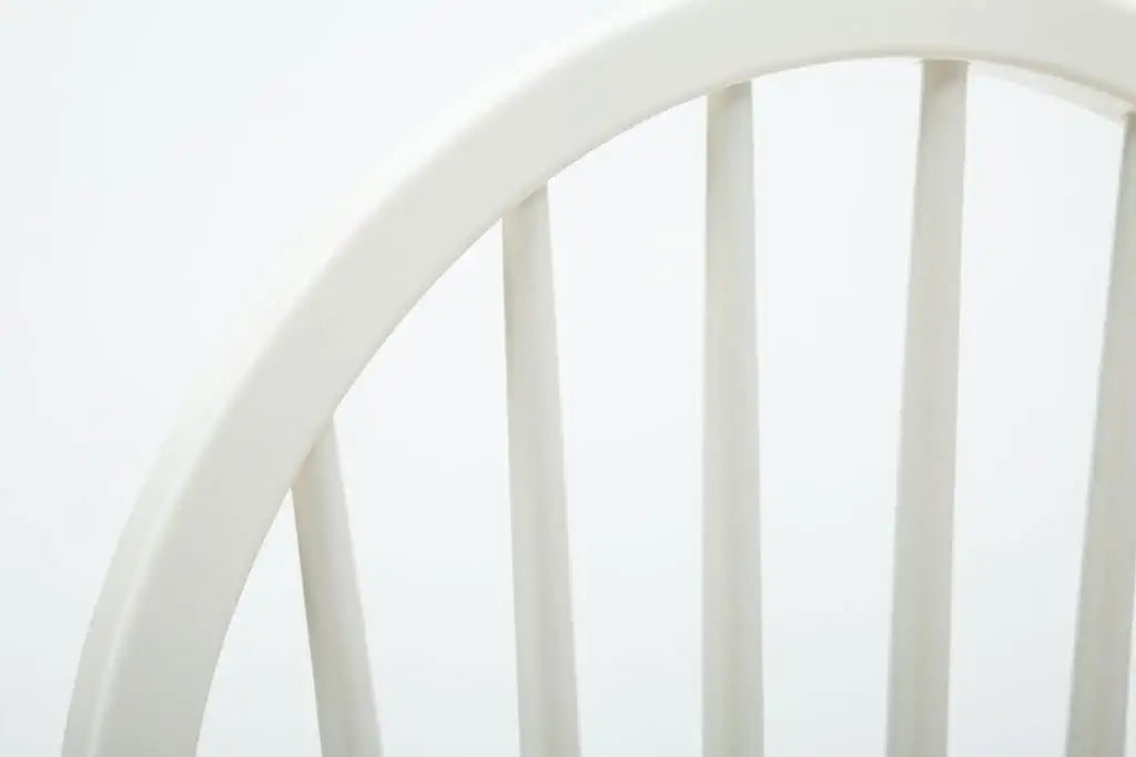 Boraam Farmhouse Chair, White/Natural, Set of 2