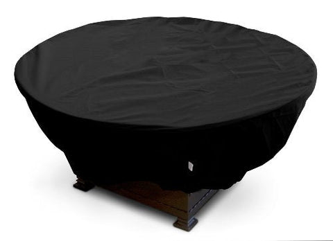 KoverRoos Weathermax 73067 Large Firepit Cover, 45-Inch Diameter by 21-Inch Height, Black