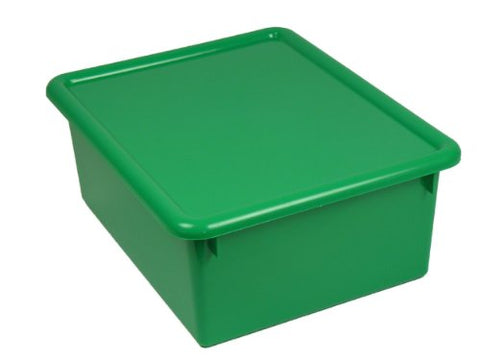 Romanoff Stowaway 5&#34; Letter Box with Lid, Green