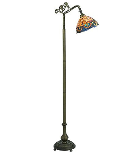 63 inches H Saturday Morning Bridge Arm Floor Lamp