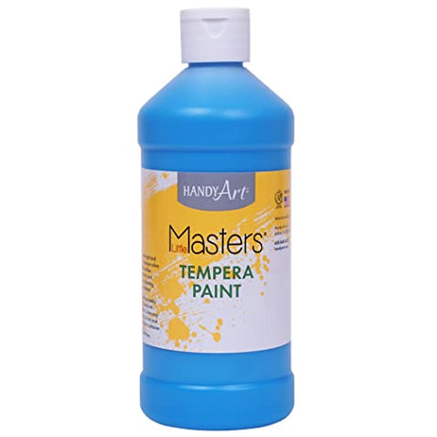 Handy Art Little Masters Tempera Paint, Light Blue, 16 oz.