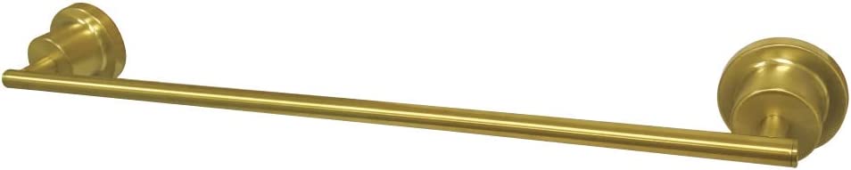 Kingston Brass BAH8212SB Concord 18-Inch Single Towel Bar, Brushed Brass