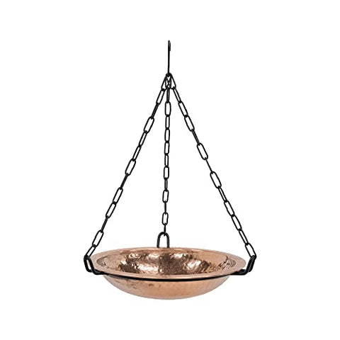12 Copper Hanging Birdbath