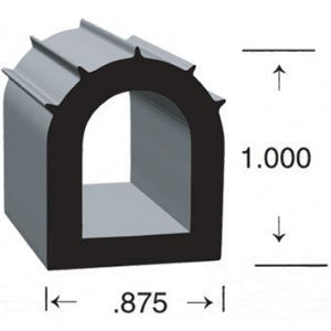 1.00 X .875 foot D foot EPDM W/S