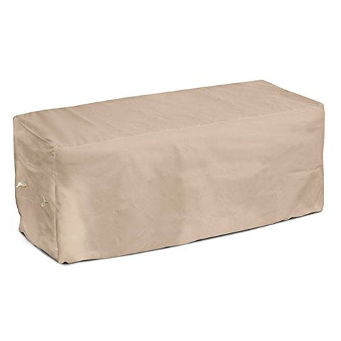 KoverRoos Weathermax 44213 5-Feet Garden Seat Cover, 63-Inch Width by 28-Inch Diameter by 18-Inch Height, Toast