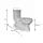 Whitehaus Collection WHMFL3364-EB Magic Flush One Piece Toilet with a Sophonic Dual Flush System, White