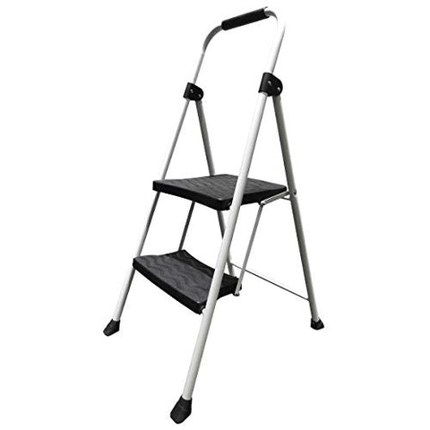 AmeriHome Two Step Folding Utility Step Ladder