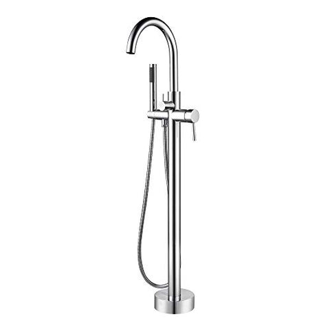 Pulse ShowerSpas Freestanding Tub Filler with Diverter in Chrome
