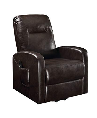 ACME Kasia Recliner w/Power Lift - - Espresso PU