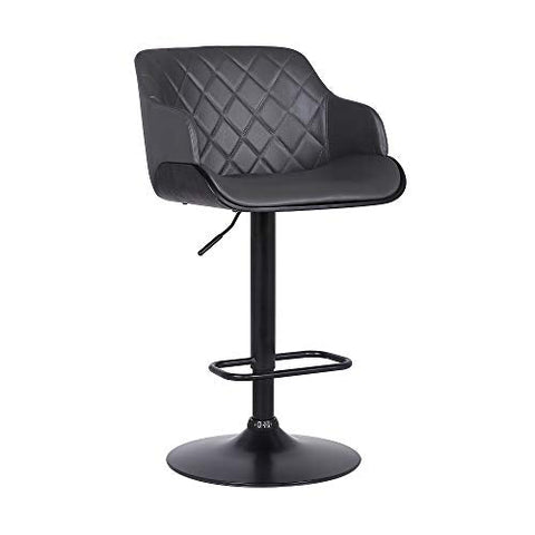 Tristan Contemporary Recliner in Greige Genuine Leather