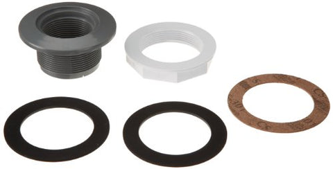 Hayward SP1023DGR 1-1/2-Inch FIP Dark Gray Inlet Return Fitting with Locknut and Gasket