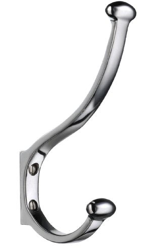 COAT AND HAT HOOK POLISHED CHROME