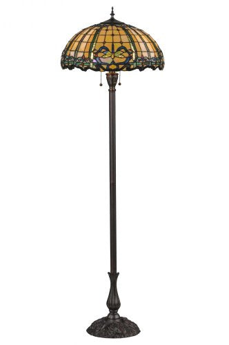 63InchH Dragonfly Trellis Floor Lamp