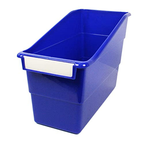 Romanoff Tattle Shelf File, Blue