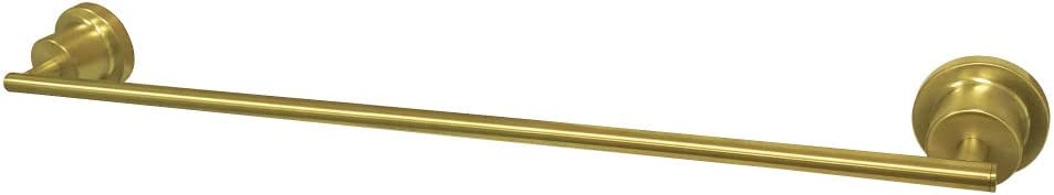 Kingston Brass BAH8211SB Concord 24-Inch Single Towel Bar, Brushed Brass