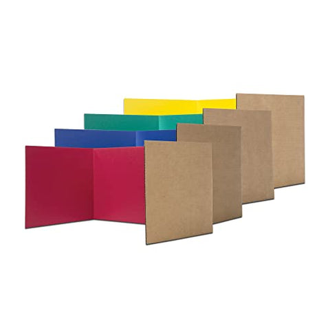 Flipside Products 61849 18&#34; x 48&#34; Privacy Shield, Color Assortment (Pack of 24)