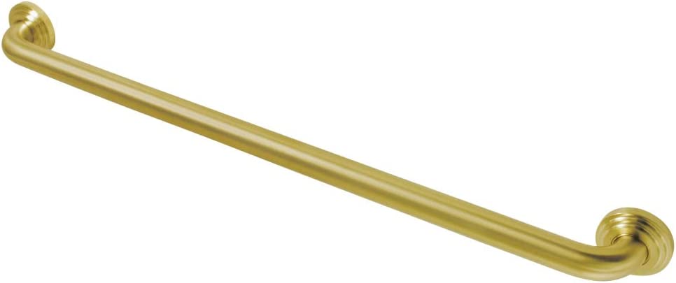 Kingston Brass DR214307 Milano 30&#34; Decorative Grab Bar, Brushed Brass