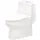 Whitehaus WHMFL3351-EB-WH haus Toilet