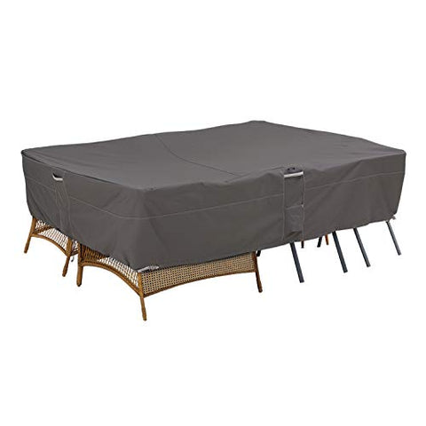 Classic Accessories Ravenna Water-Resistant 100 Inch General Purpose Patio Furniture Cover, Patio Furniture Covers