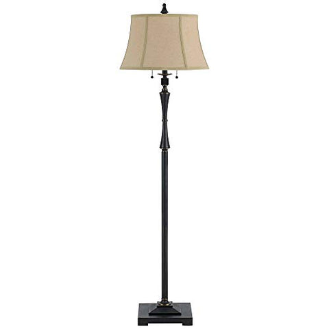 60W X 2 Madison Club Floor Lamp - Oil Rubbed Bronze