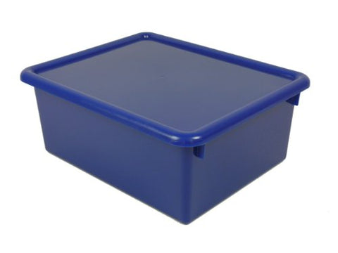 Romanoff Stowaway Letter Box with Lid, Blue
