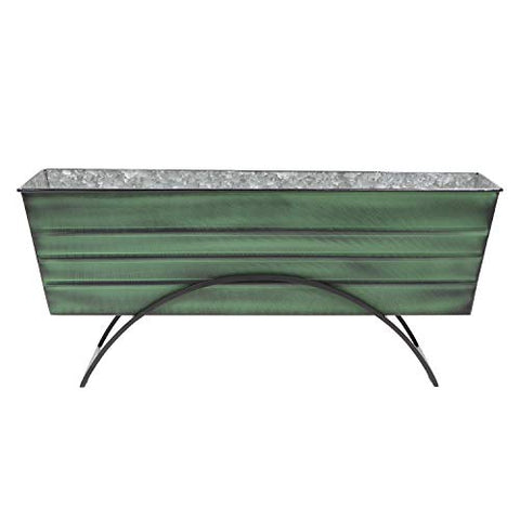 Odette Stand- Large Green Flower Box