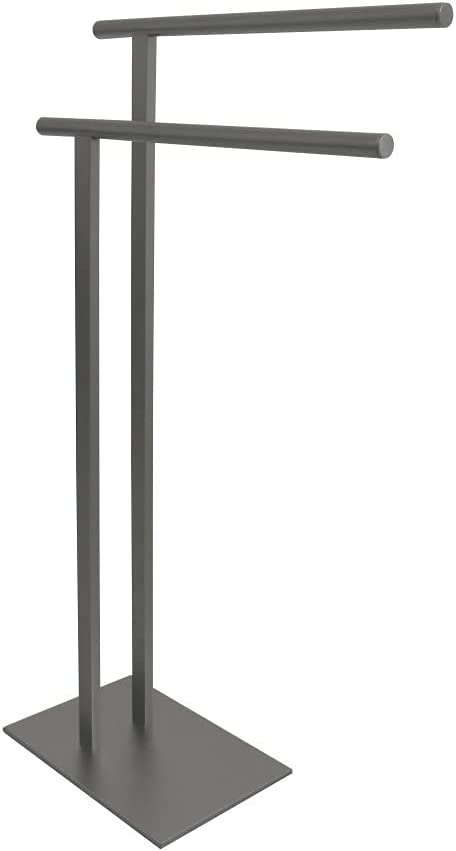 Kingston Brass SCC6030 Edenscape Freestanding Towel Rack, Matte Black