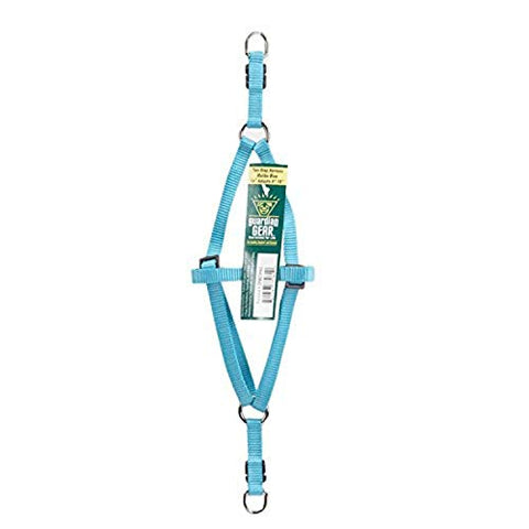 CC Nylon 2 Step Harness 15-25In Blu