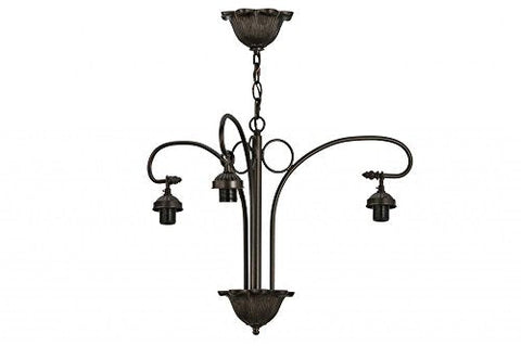 25InchW 3 Arm Custom Chandelier Hardware