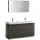 Fresca Valencia 60&#34; Gray Oak Free Standing Double Sink Modern Bathroom Vanity w/Medicine Cabinet