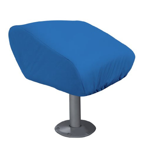 Classic Accessories Stellex Folding Boat Seat Cover , Blue, Medium