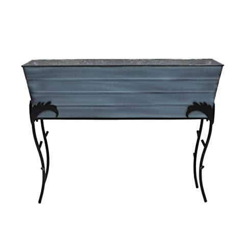 25H Flora Stand- Large Blue Flower Box