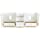Fresca Windsor 72&#34; Matte White Traditional Double Sink Bathroom Cabinet