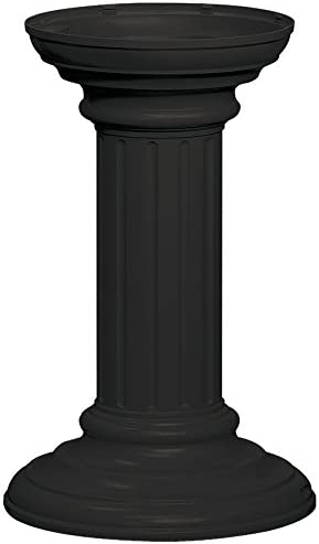 Salsbury Industries 3396BLK Regency Decorative Pedestal Cover Tall, Black