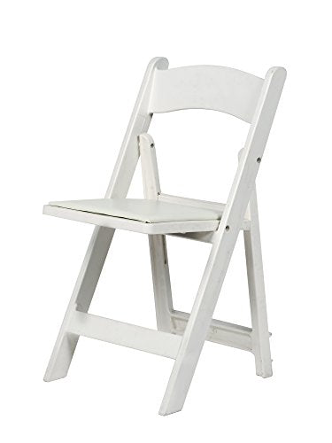 Commerical Seating Products Resin White Folding Chairs