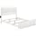 Atlantic Furniture AFI Madison Queen Panel Bed in White