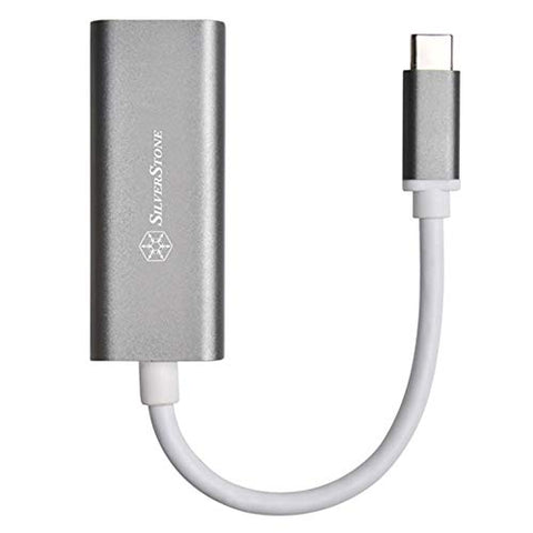 USB 3.1 Type-C Gen1 to RJ45 Gigabit Ethernet network adapter charcoal
