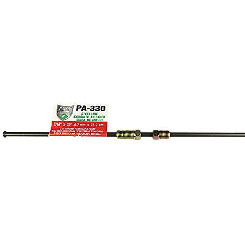 3/16X30 foot PA STEEL LINES T.