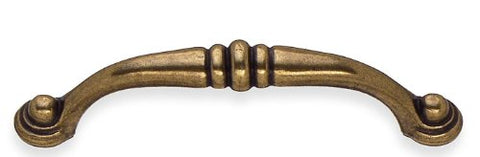 DRAWER HANDLE ANTIQUE BRASS FINISH CC 96 MM