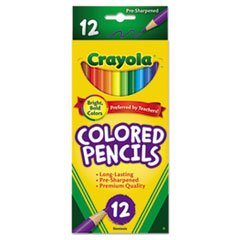 90St, Pencil,Crayola,Long,12/St