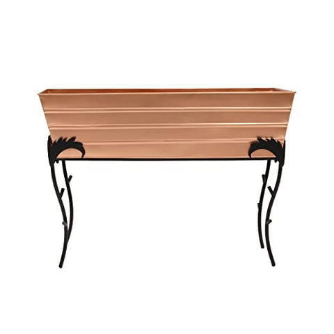 25H Flora Stand- Large Copper Flower Box